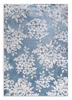 Kilimas vidaus DFH05-1, kreminė sp./šviesiai mėlyna sp., 80 cm x 150 cm