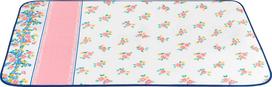 Lyginimo lentų užvalkalas Maximex Easy Glider Flowerage, 100 cm x 65 cm, balta sp./rožinė sp.