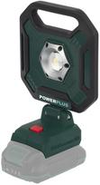 Statybinis prožektorius, pastatomas Powerplus, 20 W, 2000 lm, 6500 °K, IP67, žalia sp.