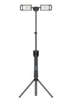 Statybinis prožektorius su stovu, pastatomas Scangrip Tower 8 Connect, 189 W, 4000 - 8000 lm, 6000 °K, IP30, juoda sp.