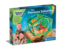Žaidimų zona | PC | Konsolės | Priedai // Edukaciniai žaislai | Interaktyvūs | Kūrybiški | Meniški // Naukowa Zabawa Laboratorium Moja Pierwsza Szklarnia Botanika Rośliny Język Polski Clementoni 50861