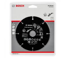 Pjovimo diskas medienai, plastikui, gipsui, variui Bosch, 125 x 22,23 x 1 mm, 1 vnt.