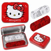 Box of Bandages Vaikiški pleistrai Hello Kitty