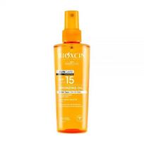 BIOXCIN įdegį skatinantis purškiamas aliejus SUNCARE, SPF15, 200 ml