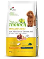 Sausas šunų maistas Natural Trainer Small & Toy Adult Dry-cured Ham, kumpis, 2 kg
