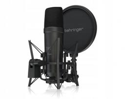 Behringer TM1 DARK EDITION Zestaw do nagrań: mikrofon wielkomembranowy + akcesoria | 0504-ABJ86-001 | 4033653160964