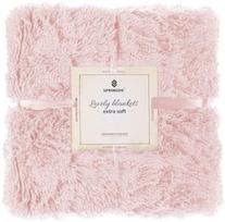 Pledas Springos Lovely Blankets Extra Soft, rožinė sp., 200 cm x 220 cm