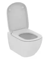 Tualetas Ideal Standard Tesi, su SoftClose, AquaBlade, balta, T367301