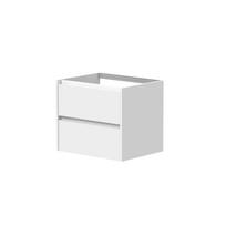 Vannas istabas skapītis Kame City 60cm 2 atvilknes, zem virsmas Balts Matēts BUC/6-3DR/D02P3