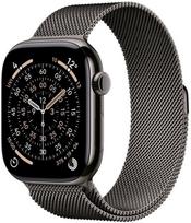Apple Watch 11 GPS + Cellular 46mm Slate Titanium Milanese Loop M/L Graphite  (MFD44WF/A) | MFD44WF/A | 195950630190