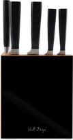 Vialli Design Zestaw 5 kutych noży w bloku FINO | 5901638725240 | 5901638725240