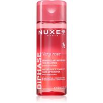 Nuxe Very Rose dvifazis akių ir lūpų makiažo valiklis 100 ml