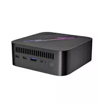 Mini kompiuteris „Blackview MP100 Pro“ su „Ryzen 5 7430U“, 16GB RAM, 512GB SSD, „Windows 11 Pro“, pilkos spalvos