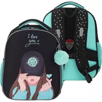Kuprinė deVENTE Choice K-Pop Heartbeat 38x29x17cm, 17L, 800g