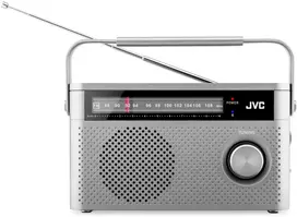 JVC RA-E315G Nešiojamas radijas Pilkas