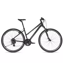 Kalnų dviratis Rock Machine Rokk 30 Easy Entry, Matte Black (Rato dydis: 28 Rėmo dydis: L)