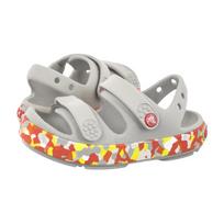 Crocs Crocband Cruiser Glow Confetti Sandal Kids Atmosphere/Flame 212528-1X8 (CR434-b) sandalai