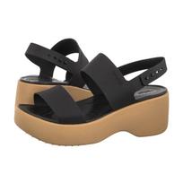Crocs Brooklyn Sky Sandal Black/Cashew 212250-0RI (CR444-b)