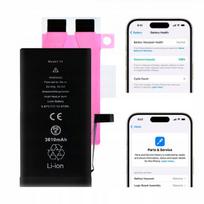 Akumuliatorius telefonui Akumuliatorius iPhone 14 be pranešimo 3610mAh Didesnis pajėgumas 100% būklė