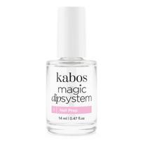Kabos Magic Dip System Nail Prep, 14 ml – nagų nuriebintojas manikiūrui su milteliais (Dipping Powder), be UV/LED lempos