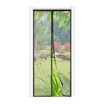 Sjldwtmt magnetinis tinklelis nuo uodų durims 60×180 cm, juodas