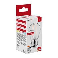 LED lemputė E27, G45, 2.5W, 250lm, 2700K, kaitinimo siūlas