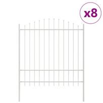 vidaXL Sodo tvora 8 pcs Balta 170 x 215 cm