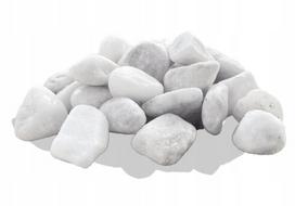 Sniego baltumo dekoratyviniai akmenukai 60–120 mm, 20 kg sodui