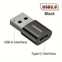USB 3.0 į Type-C OTG adapteris, Juoda