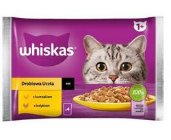 Whiskas suaugusioms katėms su vištiena ir kalakutiena, 52x85 g