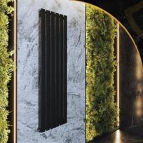 Vertikalus radiatorius dekoratyvinis plokštelinis radiatorius Granitan Fero 160x45cm 776W baltas
