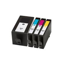Kasetė rašaliniams spausdintuvams 907XLBK + 903XL CMY Updated chip, 907XLBK + 903XL CMY Updated chip