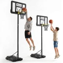 Pastatomas krepšinio stovas su reguliuojamu aukščiu 135–305 cm – HyperMotion