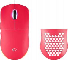Rampage Blink žaidimų pelė, 12800 Dpi, Rgb, rožinė