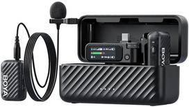 BOYA Belaidis ir laidinis mikrofonas BOYAMIC 2-01 2.4GHz, AI triukšmo slopinimas su 2 imtuvais ir 1 siųstuvu (Type-C) Black EU | BOYAMIC-2-01 | 6977490710648