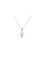 Sidabrinis kaklo papuošalas skirtas moterims Beneto AGS664 / 47L, sidabrinė