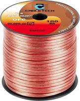 Konwerter Cabletech Kabel głośnikowy OFC 4mm | KAB0330 | 5901436707875