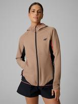 Softshell vėjo nepraleidžianti striukė moterims - smėlio
