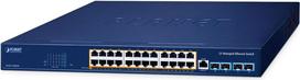 Planet Layer 3/1000T 802.3at PoE+ 10G SFP+ - Switch - 0,1Gbps (GS-6311-24PL4X)