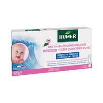 HUMER vienkartinės jūros vandens ampulės kūdikiams, 5 ml, 20 ampulių