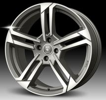 Ratlankis REDS Twist Graphite Matt Polished 4H R17x7 4x108 ET 32 CB 72.3 (615 kg)