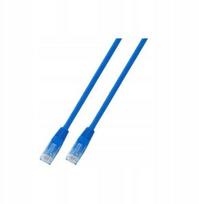 Patchcord Rj45 U/utp kat. 5e Pvc Cca 0,25m mėlynas