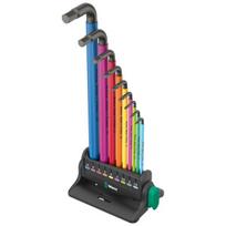 Wera 950/9 Hex-plus Multicolour 3 metriniai šešiabriauniai raktai