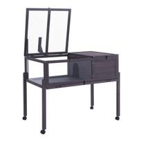Vėžlių namas su ratukais Vevor MSH-T04, 965 x 610 x 825 mm