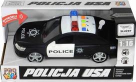 Interaktyvus policijos automobilis su garsais ir šviesomis