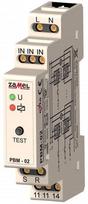 Zamel Pbm-02 230v Ac bistabilinis relės modulis, Din bėgelis