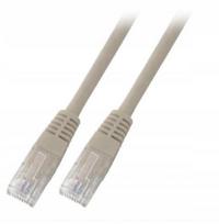 Patchcord Utp kat.5e pilkas 1m Pvc