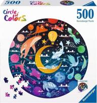 Ravensburger 2d Dėliones 500 elementų: Spalvų paletė, svajonės