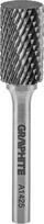 Graphite freza metalui Hm, 14 x 25 mm, kotas 6 x 45 mm