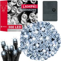 300 Led Kalėdinės Lemputės 22m Šaltai Balta Ip20 Jungiamos